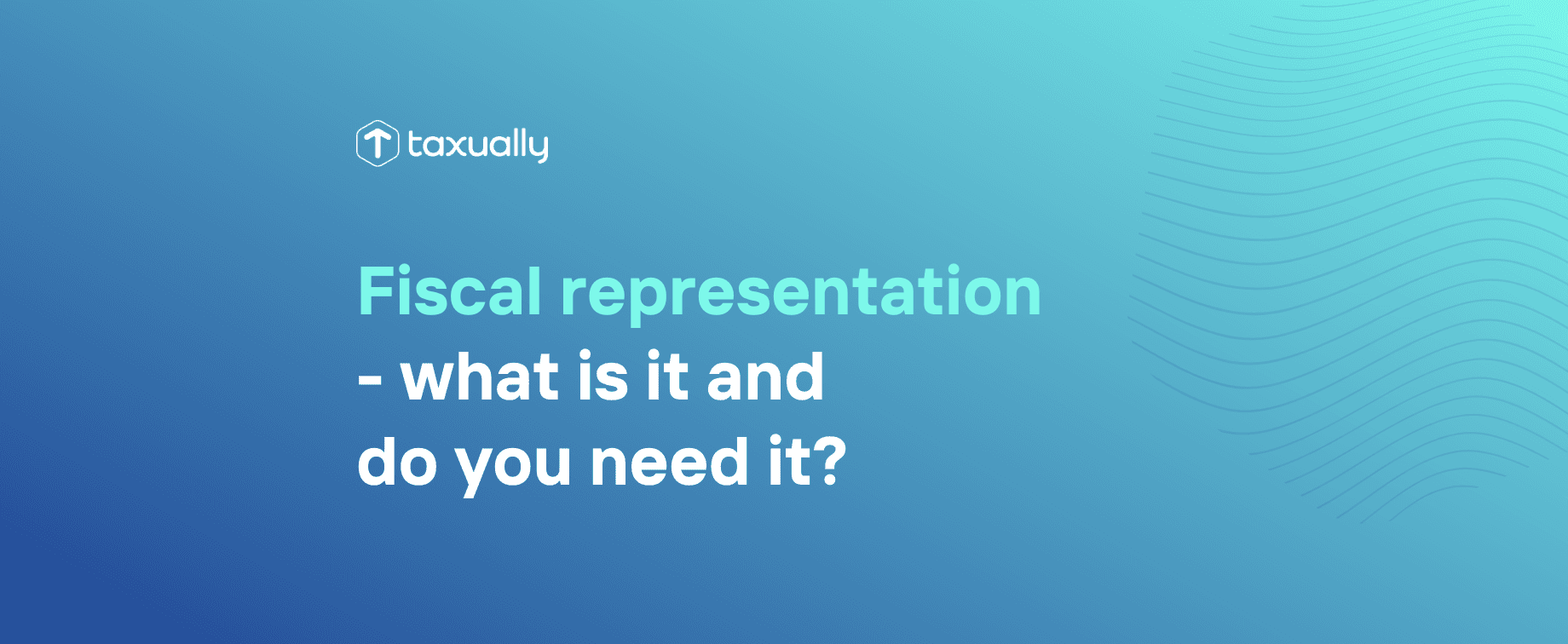 what is fiscal representation